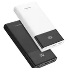 Hotsale 5V 2.1A 10000mah power bank 3 in 2 out ports type c charger digital display