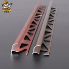 Polished Mm Quarter Round Curved Corner F Shape Polished Metal 12 Mm Metal Trim For Door