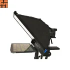 2019 Best popular 15 inch tablet teleprompter suitable for Ipad and iphone without tripod