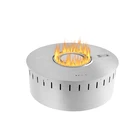 Round Ring Fire Intelligent Inserted Bio Ethanol Fireplace