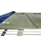 Ultrasonic automatic cutting machine for the fabrics of window covering roller roman blinds