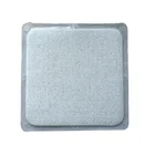 Hot selling various shapes bathroom loofah bath mat with suction cup