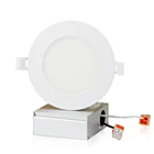 ETL CE インターテック標準 led 凹型照明 4 インチ 6 インチ 9 ワット 12 ワット調光可能なスリム led パネルライト