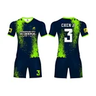 Profession Custom Quick Dry Breathable Football Soccer Jersey Wear Design Cheap High Quality Soccer Uniform Men