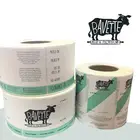 Day Label 7 Roll Pack Paper Packaging Packing Sticker Rolls Socks Custom 100 Packs Sets Shrink Package Printing Sheets
