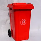 100L wheelie plastic recycle garbage bin