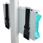 Oem touchless alcohol free industrial hand sanitizing wipes dispenser sign floor display stand