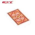Top Quality plastic poker cards custom printed poker 100% plastic playing cards rectangular poker chips