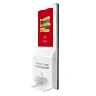 21.5 inch Android digital signage with Auto hand sanitizers dispenser LCD advertising player