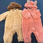 Comfortable Organic Cotton Cute Baby Girl Rompers Jumpsuit