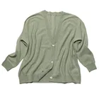 Women Long Sleeve Crew Neck Pullover Loose Knitted Cashmere Sweaters