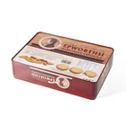 Large dongguan christmas gift biscuit tin boxes for customization