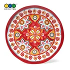 Customized printing restaurant 100% Melamine Plates for dinner