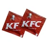 TOP China Single wrapping KFC wet wipes