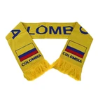China factory custom 2020 Copa America Colombia soccer scarf