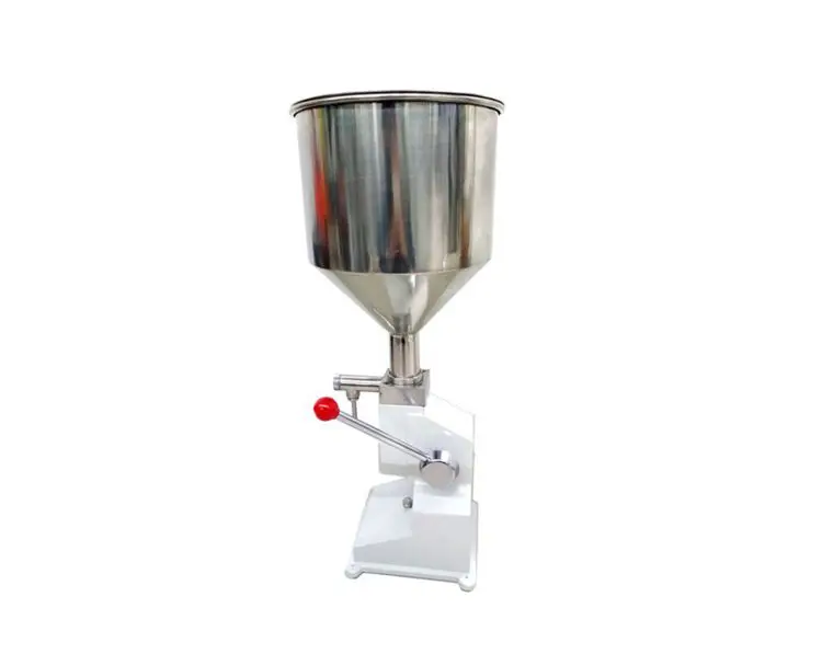 3-50ml hand operated cosmetic cream manual bottle filling machine small jar filler