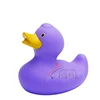 Simple purple cute duck kids rubber toy bath boat toy
