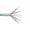 good price CAT6 F/UTP network RJ45 cable Lan 23awg cable 8PIN connector cat6 utp 4pr 23awg cable china manufacturer