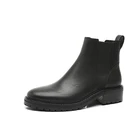 Best Selling Winter Fashion Sexy Ladies Oxfords Shoes Ankle genuine leather Chelsea Boots For ladies and Women