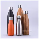17 oz Heat Resistant Insulated 500ml Cola Shaped Sports Double Wall Stainless Steel Sports Bottle