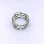 Multilayered Plain Ends Top Stacked wave disc spring solidworks Drawing