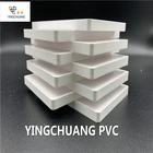 Yingchuang 4*8 white PVC Rigid Foam Board furniture building 2mm 3mm 16mm 20mm