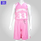 Latest Basketball Jersey Design Cheap Reversible Basketball Uniforms