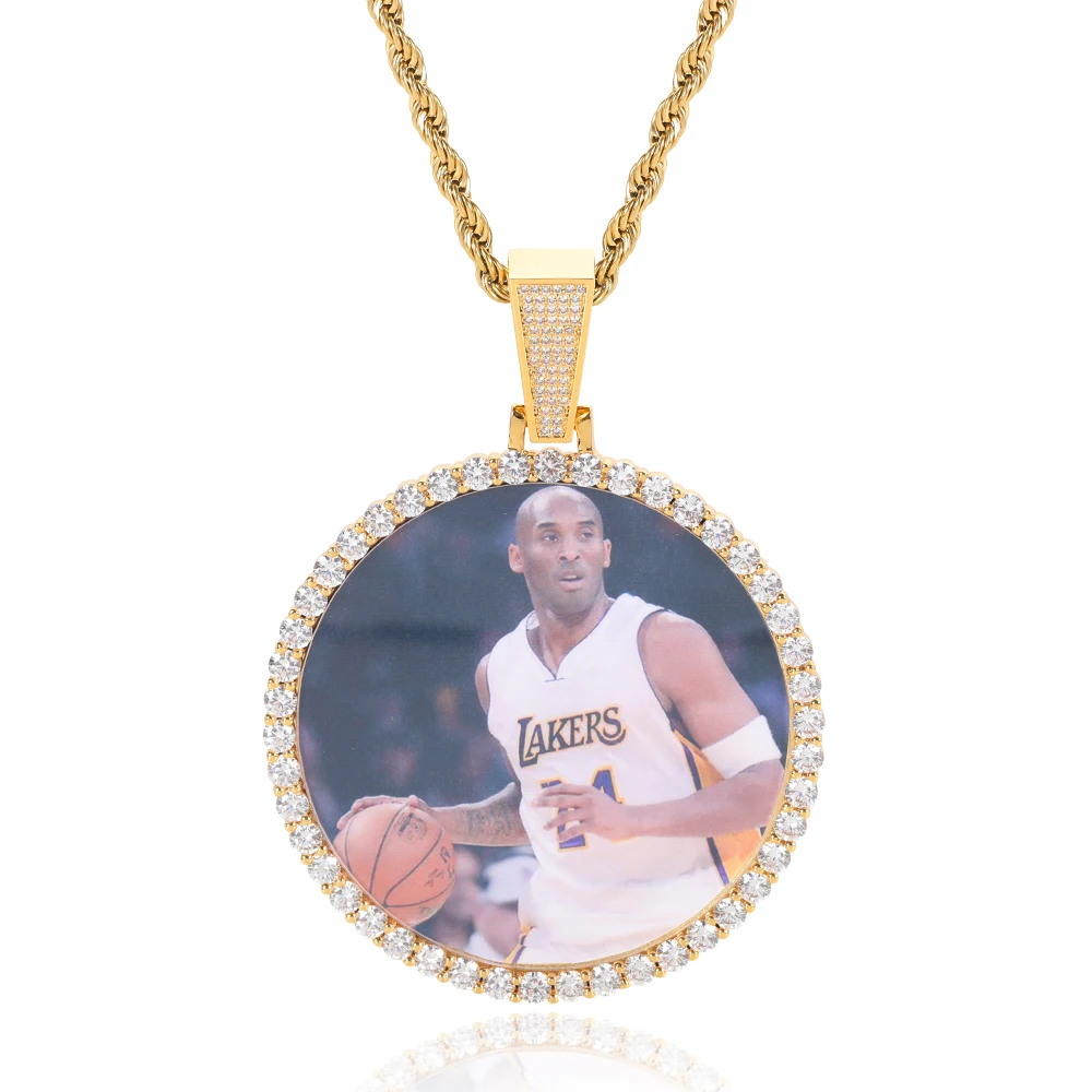 Custom Circle Picture Pendant Mixed Size Small Medium Big Memory CZ Charm Photo Pendant Necklace
Custom Circle Picture Pendant Mixed Size Small Medium Big Memory CZ Charm Photo Pendant Necklace
