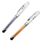 promotional Led light led pens with refill ink 3 in 1 ball pen alibaba china supplier