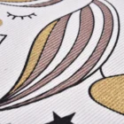 Chinese factory supply rugs and carpets custom simple bedroom living room dinning room mat cartoon unicorn printed rug