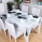 Malaysia Cloth Sample Free Malaysia Home Decorative Leaves Waterproof Custom Branded Table Cloth