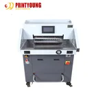 FN-H490T V7 Automatic Hydraulic Guillotine Paper Roll Cutting machine for paper pizza Eyelash box and paper board