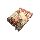 Women's Cozy Tartan Blanket Scarf Wrap Warm Plaid Blanket Scarf Shawl