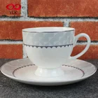 wedding crockery dinnerware sets silver rim dinner set ceramic tableware