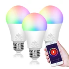 Home automation B22 E26 E27 smart wifi rgbw bulbs led lighting tuya RGB led bulb for alexa