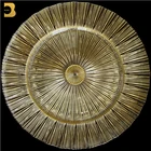 tableware party set gold wedding charger plate