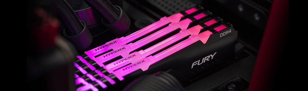 Kingston HyperX FURY DDR4 RGB Memory 2666 MHz 3200MHz DDR4 CL15 DIMM XMP 8GB 16GB Memoria Ram ddr4 for Desktop Memory Rams