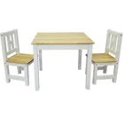 Children Set Morden Children Table Set 4 Chair 1 Table Soild Wood Kids Table