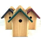 suspensibility bird house ,wood pet house