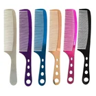 Suppliers wholesale Professional Fashion Hair iron blue hair Comb steel