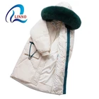 plus size ladies fur hood down winter jackets and coats women
