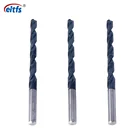 CNC Cutting Tools Tungsten Carbide Step Twist Drill Bits for Cutting Metal and Wood