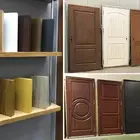 Door Interior Doors Wood Door ReliaBilt Classics 6 Panel Veneer Wooden Solid Core Oak Single Prehung Interior Door