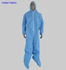 Safety work disposable chemical cleanroom suit protective clothing