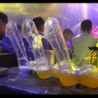 big 36*22cm Bar party spray gun JJ gun Champagne gun