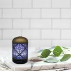 aromatherapy essential oil diffuser auto waterless shut off with 7 color led light