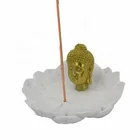 Polyresin Statue New Arrival Polyresin Sculpture Buddha Burner Holder Resin Mold For Home And Office Statue Home Decor