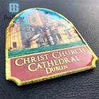 Magnet Decoration Decor OEM Souvenirs Fridge Magnet Shiny Dome Fridge Magnet