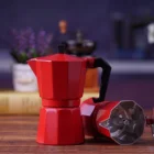 Hot Sale 3 Cups Aluminum Stovetop Espresso Coffee Moka Pot Coffee Maker