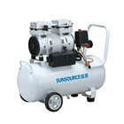 220v 0.7mpa 0.55kw 0.75hp single cylinder pump head small oil free piston air compressor